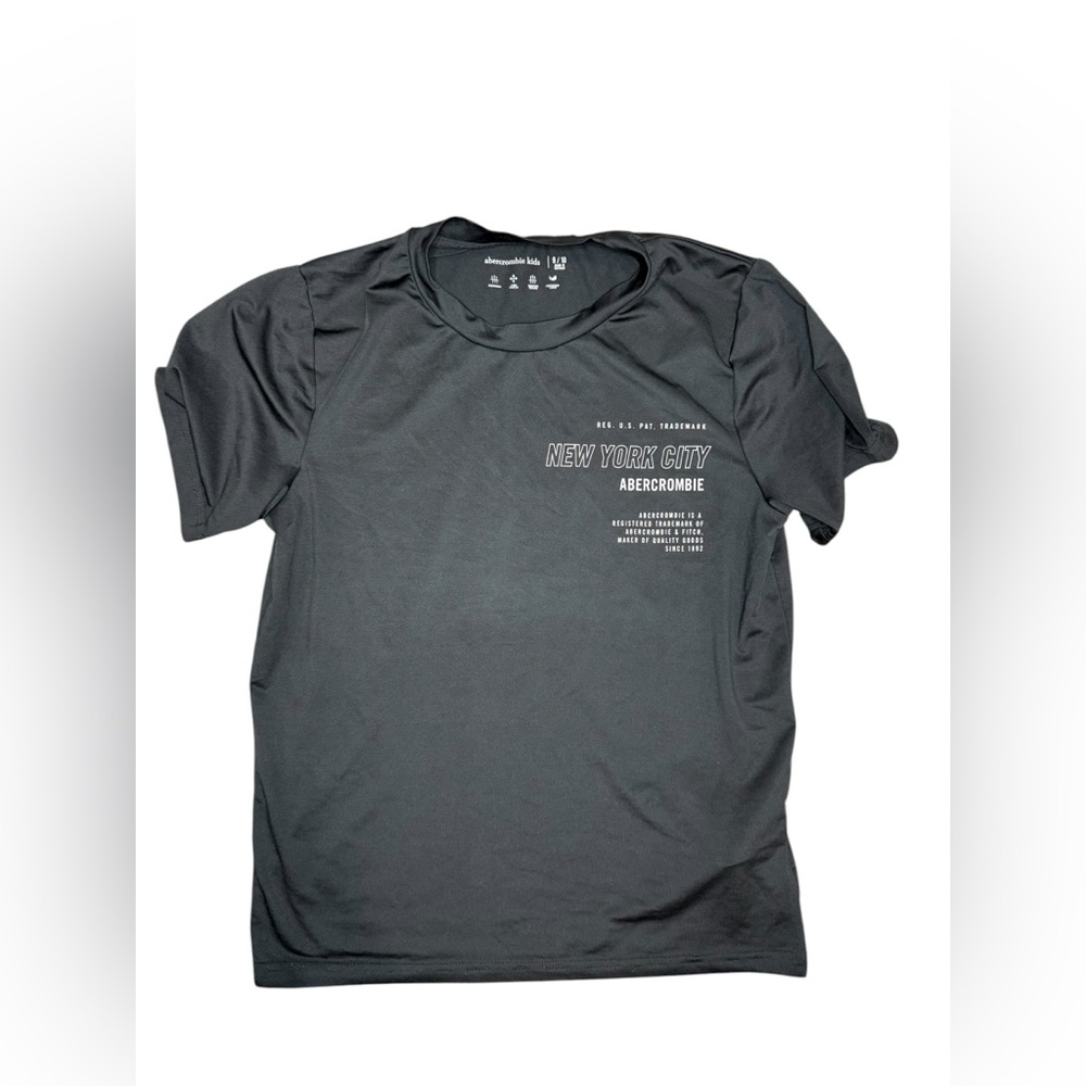 Abercrombie Kids Black Graphic Tee‎